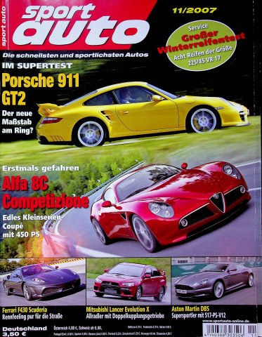 Deckblatt Sport Auto (11/2007)